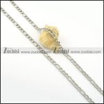 Stainless Steel Necklace -n000285, size is Stainless Steel Necklace -n000285, size is