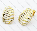 Stainless Steel Earring-JE330008