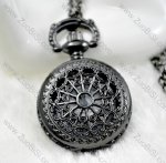 Small Size Gun Metal Pocket Watch Chain - PW000052