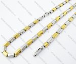Stainless Steel jewelry set -JS100043