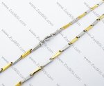 Stainless Steel necklace -JN020163