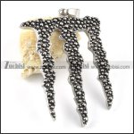 Heaving Sand Stainless Steel Pendant - p000132 Heaving Sand Stainless Steel Pendant - p000132