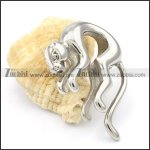 Stainless Steel Puma Pendant -p000311 Stainless Steel Puma Pendant -p000311