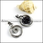 2 Plating Tones Stainless Steel Couple Pendants - p000025