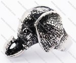 Retro Stainless Steel Elephant Ring - JR420001