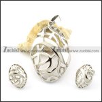 Stainless Steel Jewelry Set -s000607