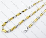 Stainless Steel jewelry set -JS100040