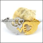 Stainless Steel Pendant - p000944