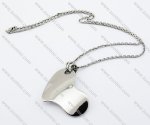 Stainless Steel Heart Pendant Chain - JP400092