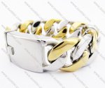 Big Stainless Steel Bracelet for Men - JB200146