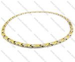 Stainless Steel Magnetic Necklace - JN250002