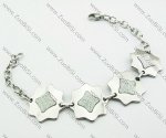 Stainless Steel quadrangle bracelet -JB140041